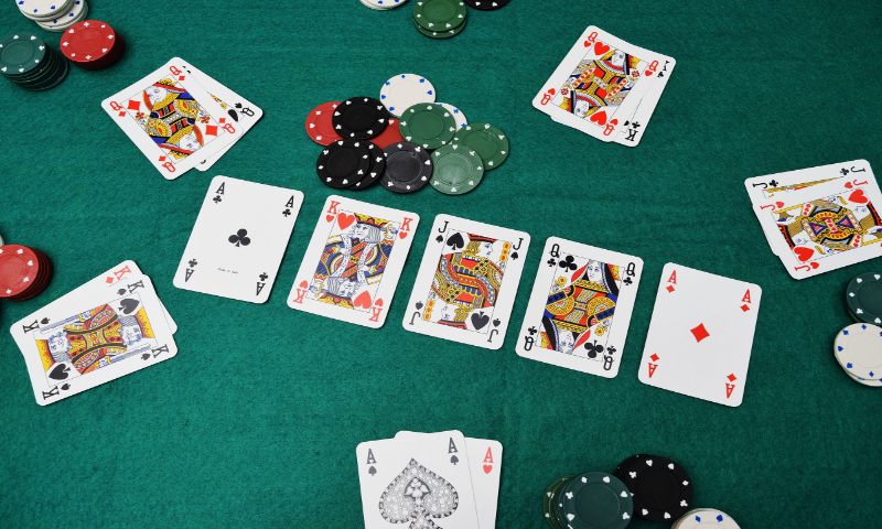 Kết thúc game chơi Poker cơ bản