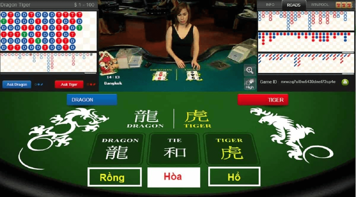 Rồng Hổ là một thể loại game bài hot nhất tại các nhà cái